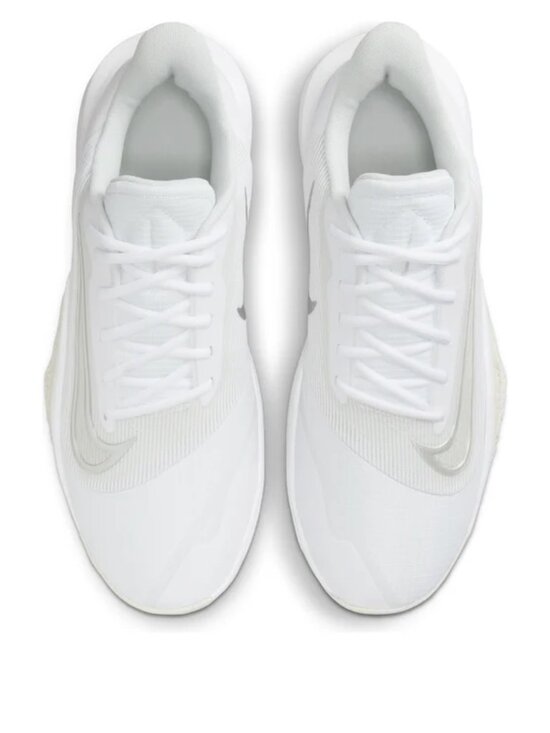 Nike Men\'s Precision 7 White Photon Dust Grey Size 4 NEW